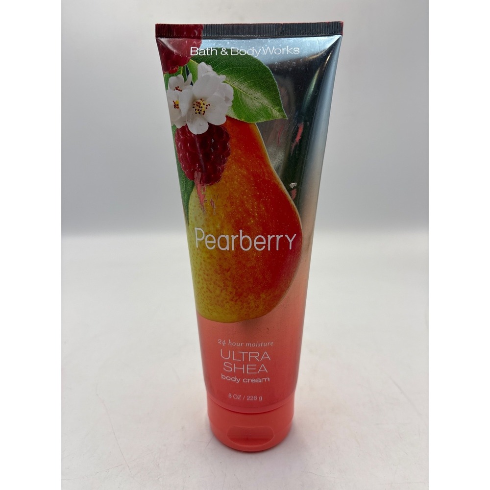 Bath & and Body Works 🍐Pearberry‎ 24hr Moisture Ultra Shea 8oz Cream Lotion